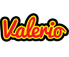 Valerio fireman logo