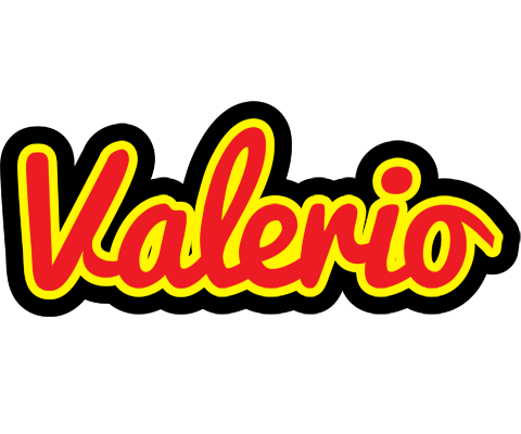 Valerio fireman logo