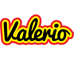 Valerio flaming logo