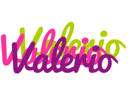 Valerio flowers logo