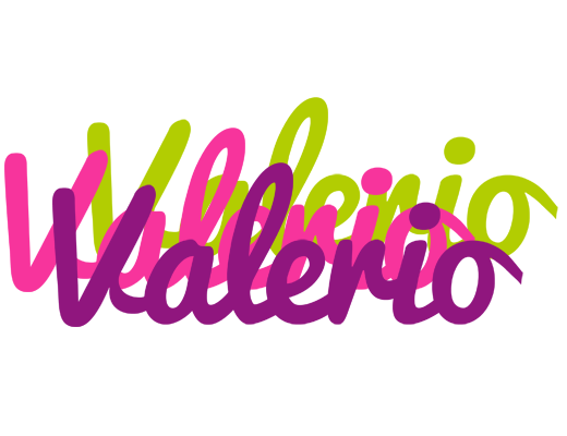 Valerio flowers logo