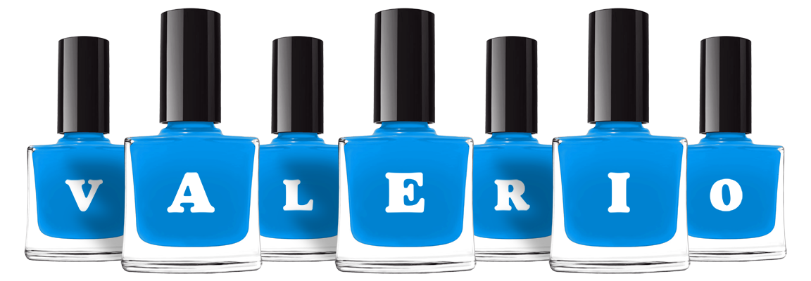 Valerio glossy logo