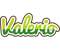 Valerio golfing logo