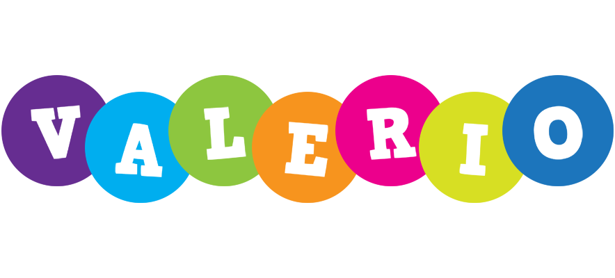 Valerio happy logo