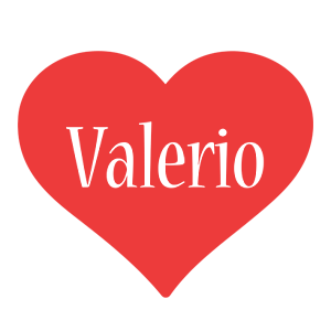 Valerio love logo