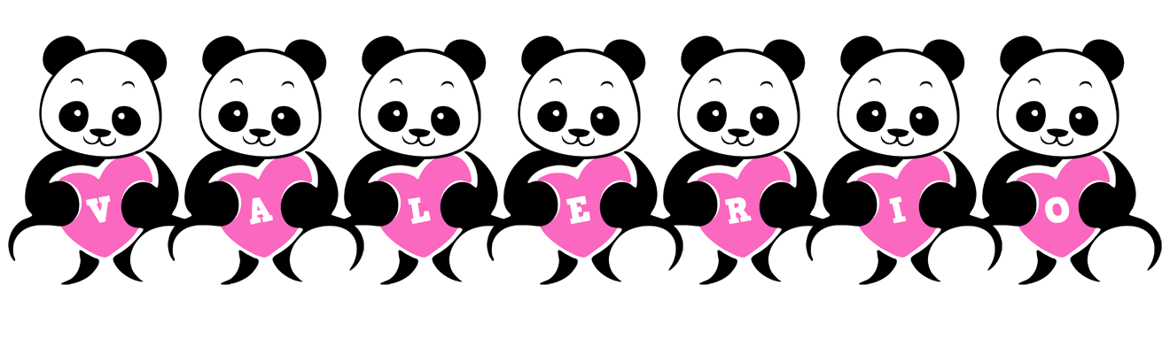 Valerio love-panda logo