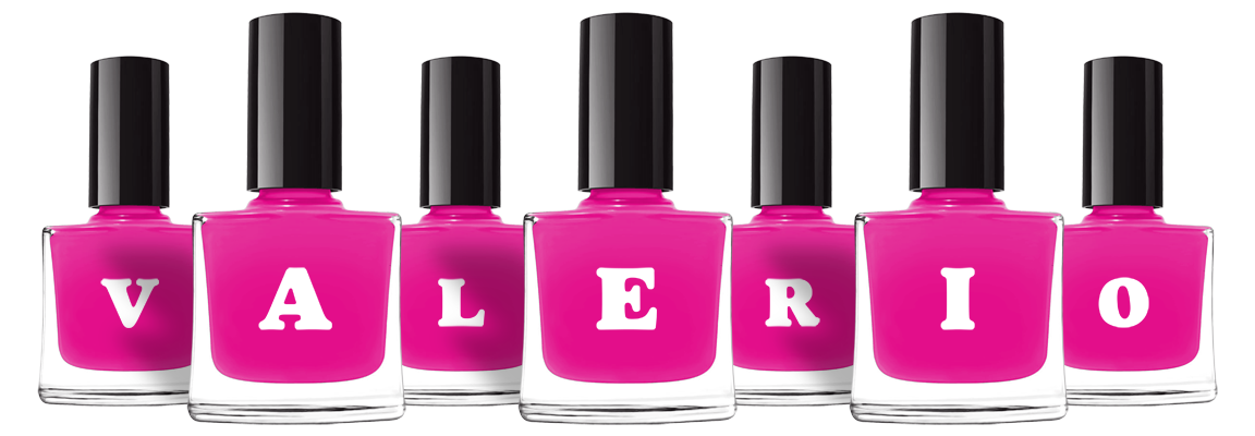 Valerio nails logo