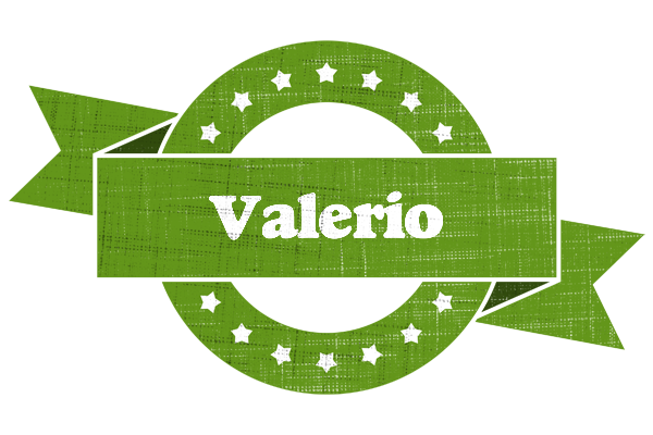 Valerio natural logo