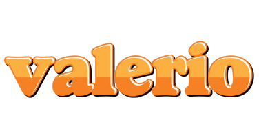 Valerio orange logo