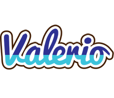 Valerio raining logo