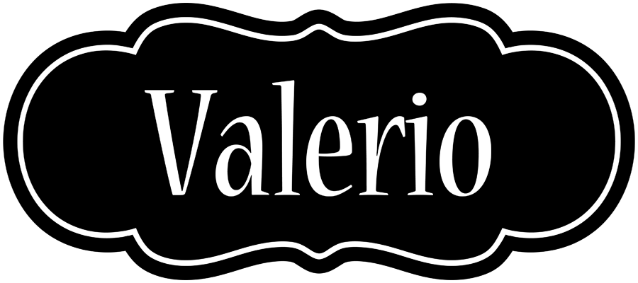 Valerio welcome logo