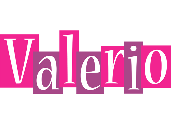 Valerio whine logo