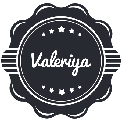 Valeriya badge logo