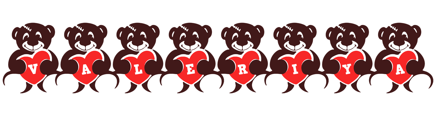 Valeriya bear logo