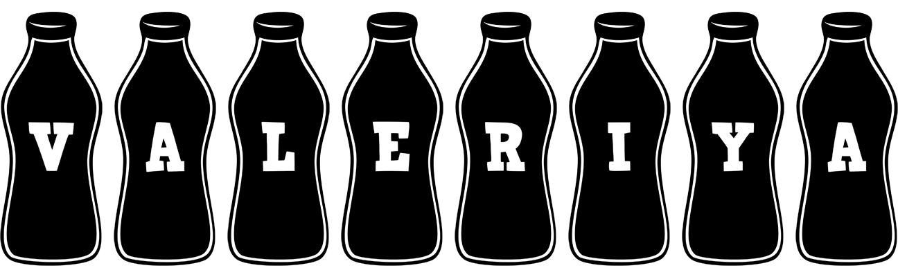 Valeriya bottle logo