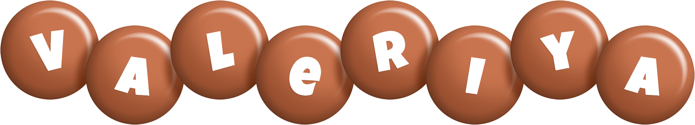 Valeriya candy-brown logo