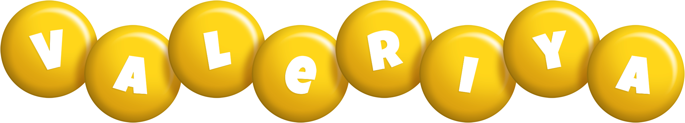 Valeriya candy-yellow logo