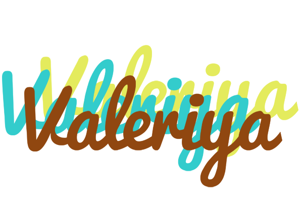 Valeriya cupcake logo