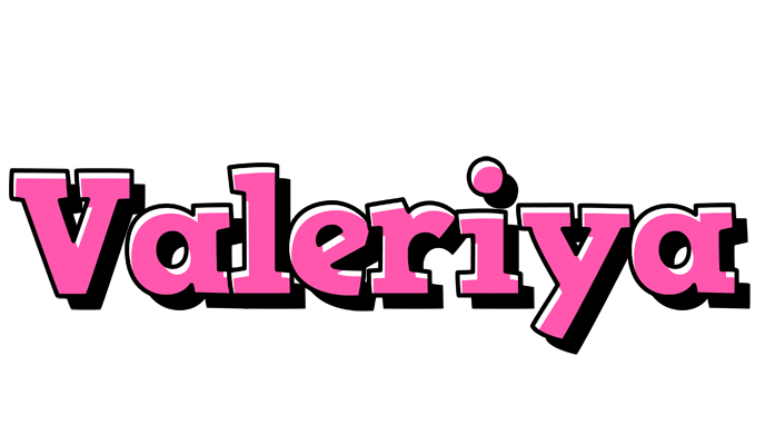 Valeriya girlish logo