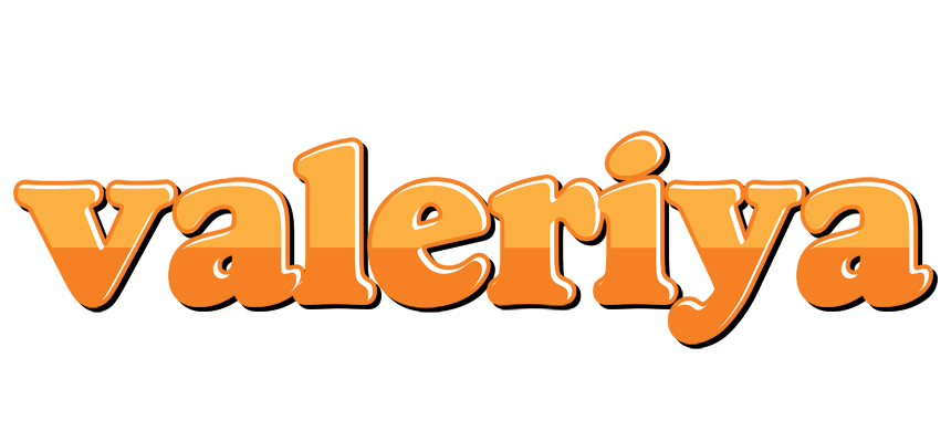Valeriya orange logo