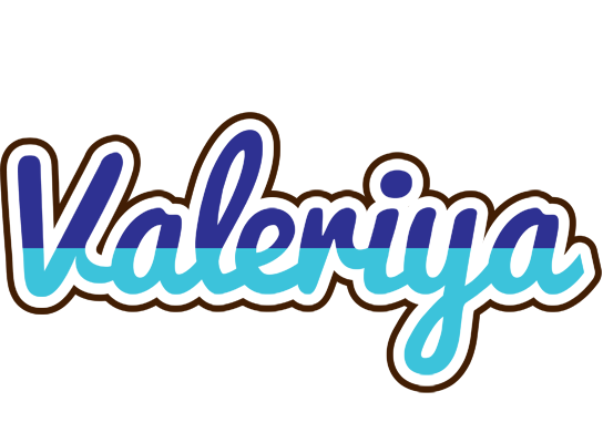 Valeriya raining logo