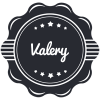 Valery badge logo