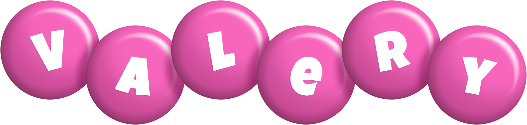 Valery candy-pink logo