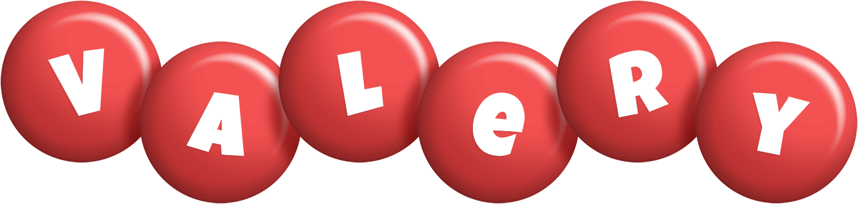 Valery candy-red logo