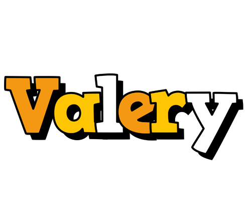 Valery cartoon logo