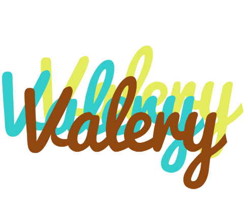 Valery cupcake logo