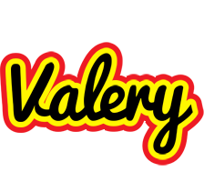 Valery flaming logo