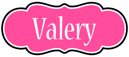 Valery invitation logo