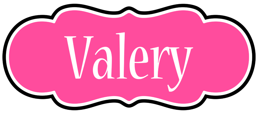 Valery invitation logo