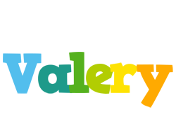 Valery rainbows logo