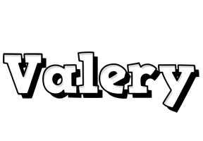 Valery snowing logo