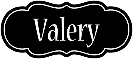 Valery welcome logo