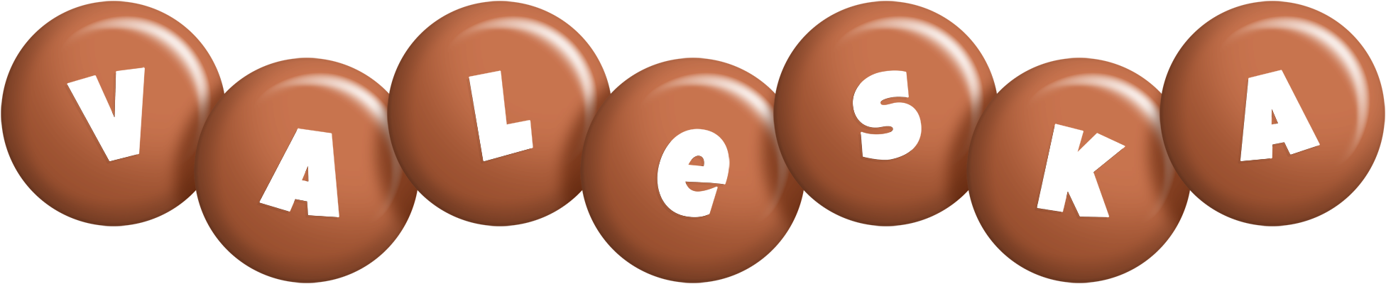 Valeska candy-brown logo