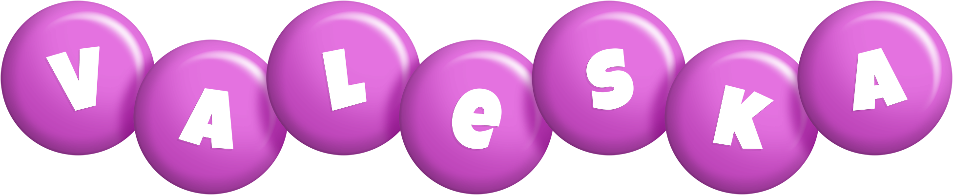 Valeska candy-purple logo