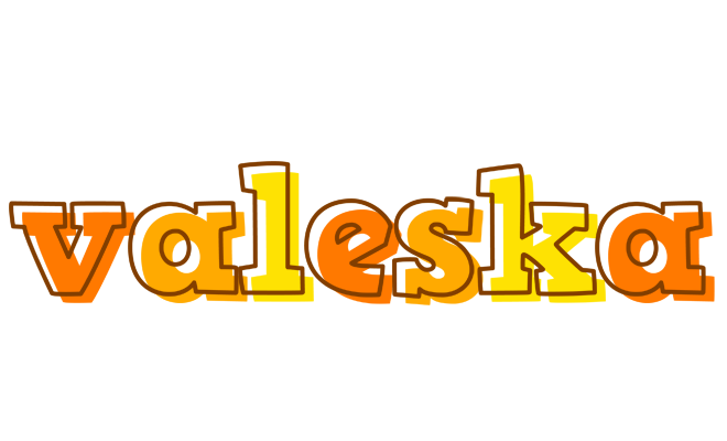 Valeska desert logo