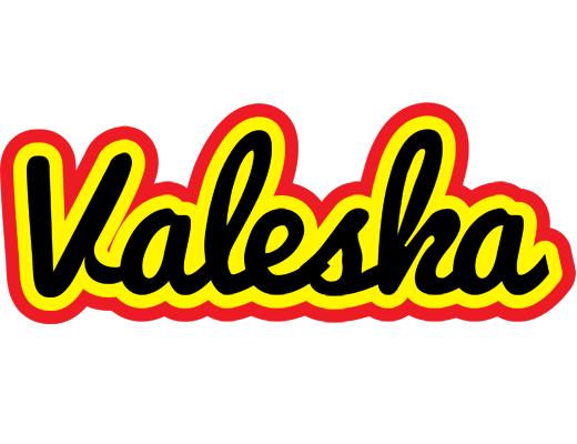 Valeska flaming logo