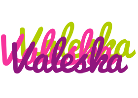 Valeska flowers logo