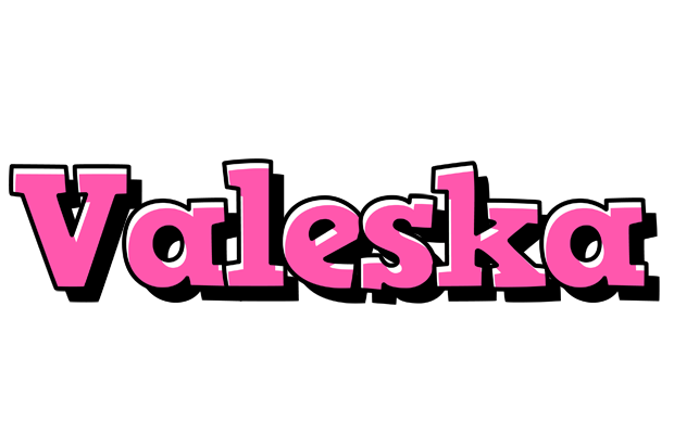 Valeska girlish logo