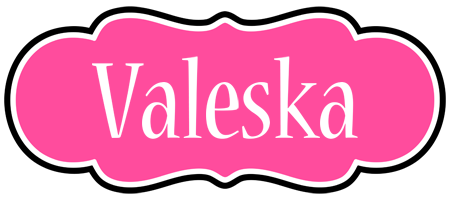 Valeska invitation logo