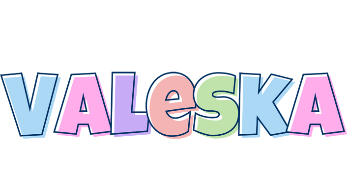Valeska pastel logo