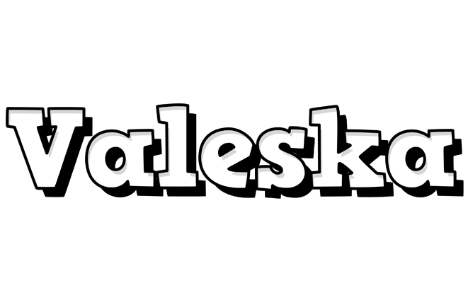 Valeska snowing logo