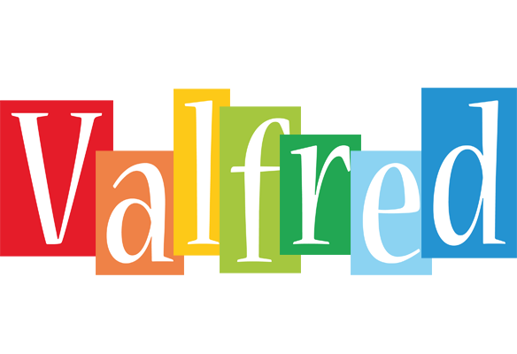 Valfred colors logo