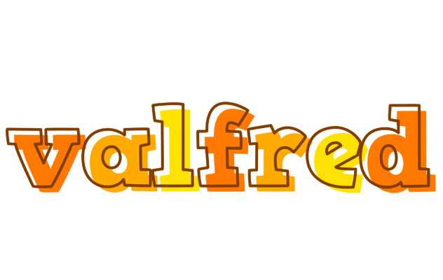 Valfred desert logo