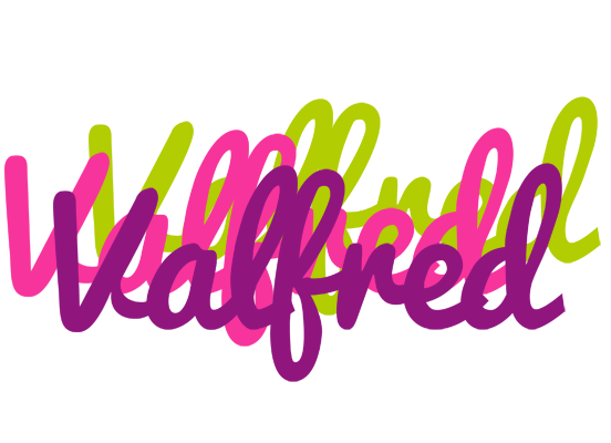 Valfred flowers logo