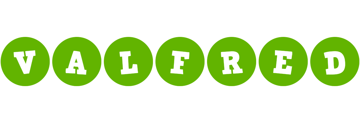 Valfred games logo