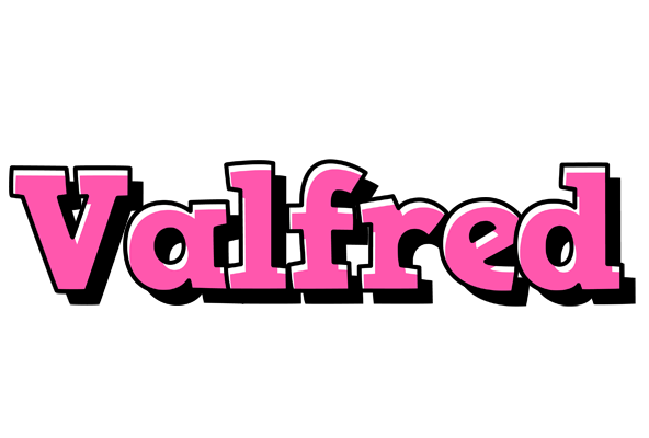 Valfred girlish logo